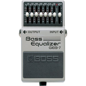 BOSS GEB-7 Bass Graphic Equalizer EQ Pedal - Downtown Music Sydney