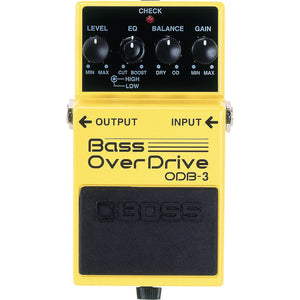 BOSS ODB-3 Bass Overdrive Pedal - Downtown Music Sydney