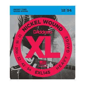 D Addario EXL145 Heavy Electric Guitar Strings 12 54