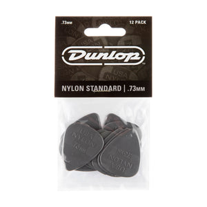 Dunlop Nylon Standard Picks 12 Pack - .73mm - Downtown Music Sydney