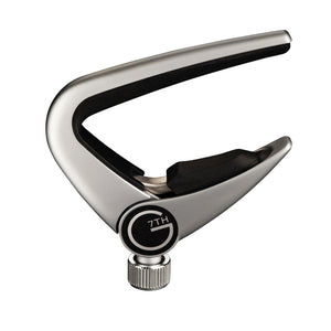 G7th Newport Capo for 6-String Acoustic or Electric Guitar - Silver - Downtown Music Sydney