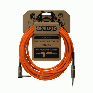 Orange CA037 Crush Guitar Cable Straight-Angle - 20ft