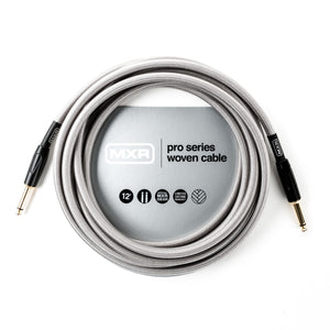 MXR Pro Series Woven Instrument Cable - 12ft Straight/Straight - Downtown Music Sydney