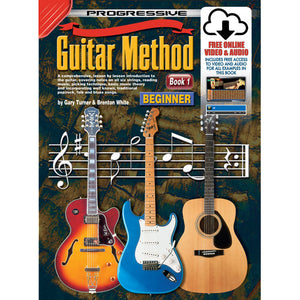 Progressive Guitar Method Book 1 with Online Audio & Video - Downtown Music Sydney
