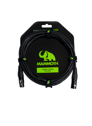 Mammoth MAM Flex M10 XLR-XLR Microphone Cable - 10ft