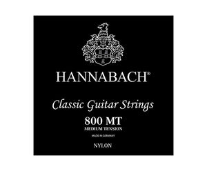 Hannabach 800MT Black Medium Tension Nylon Strings