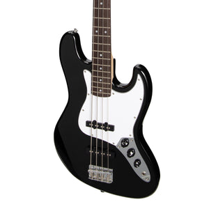 Casino J-Style Electric Bass Guitar - Black