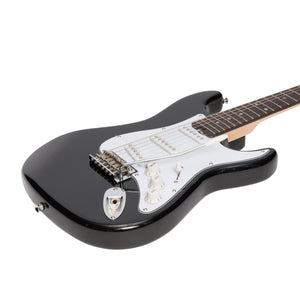 Casino ST-Style Short Scale Electric Guitar Set - Black