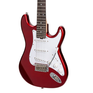 Casino ST-Style Short Scale Electric Guitar Set - Candy Apple Red