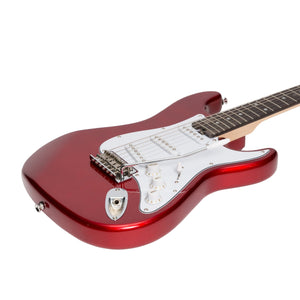 Casino ST-Style Short Scale Electric Guitar Set - Candy Apple Red