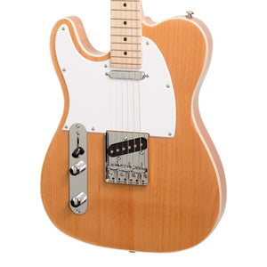 Casino TE-Style Left Handed Electric Guitar Set - Natural Gloss