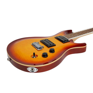 J&D Luthiers 'Duke' Contemporary Style Electric Guitar - Honeyburst