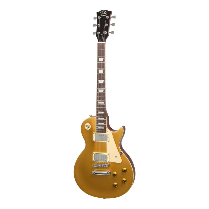 J&D Luthiers LP-Style Electric Guitar - Gold Top