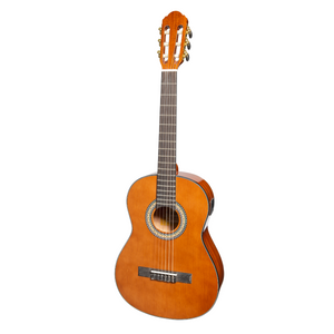 Martinez 'Slim Jim' G-Series Left Handed 3/4 Classical Guitar with Built-in Tuner - Natural Gloss