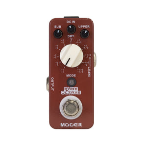 Mooer Pure Octaver Polyphonic Octaver Micro Pedal