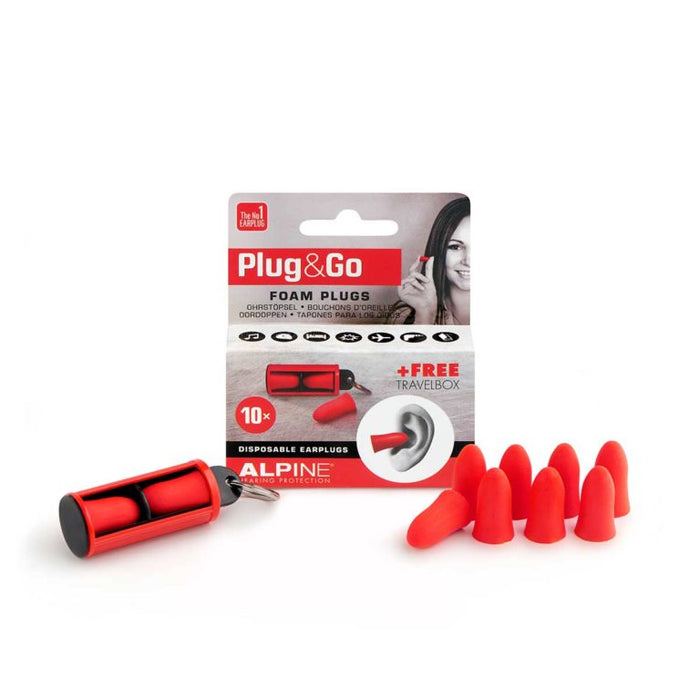 Alpine Plug & Go Earplugs - 5 Sets