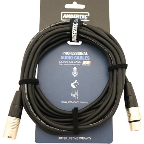 Ambertec XLR-XLR Microphone Cable - 5m