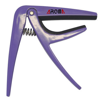 Aroma AC01 Capo for 6-String Acoustic or Electric Guitar - Purple