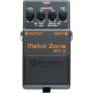 BOSS MT-2 Metal Zone Distortion Pedal - Downtown Music Sydney