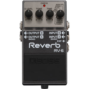 BOSS RV-6 Reverb Pedal - Downtown Music Sydney