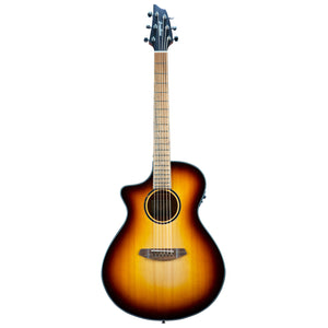 Breedlove Discovery S Concert CE Left Handed Acoustic/Electric Guitar - Edgeburst