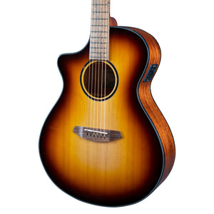 Breedlove Discovery S Concert CE Left Handed Acoustic/Electric Guitar - Edgeburst