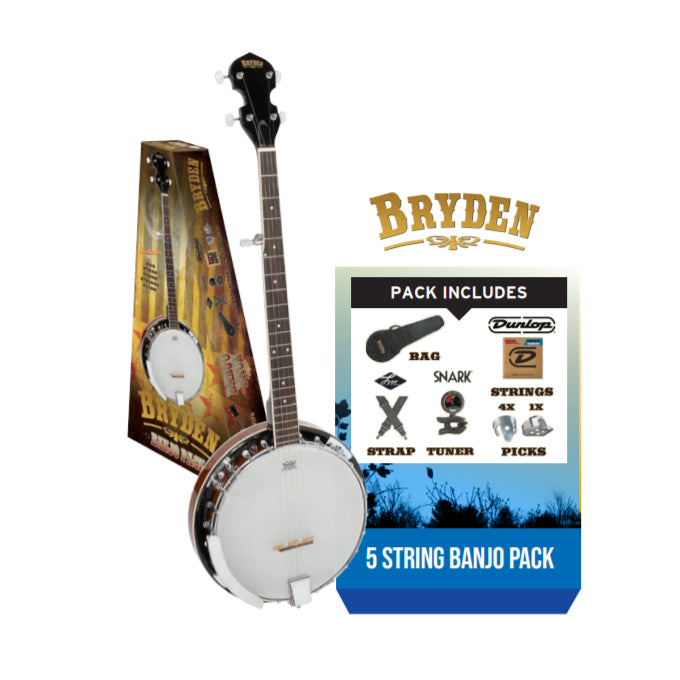 Bryden 5-String Banjo Pack