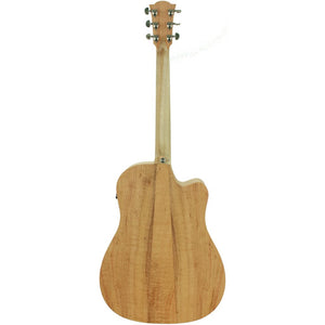 Cole Clark FL1EC-LH-SSO FL 1 Silky Oak Left Handed Acoustic/Electric Guitar