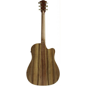 Cole Clark FL2EC-LH-BLBL All Blackwood Left Handed Acoustic/Electric Guitar