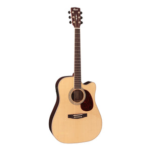 Cort MR710F Acoustic/Electric Guitar - Natural Satin with Case