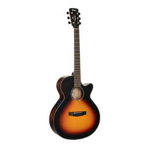 Cort SFX-E 3TSS Slim Body Acoustic/Electric Guitar - 3-Tone Satin Sunburst