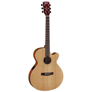 Cort SFX1F NS Slim Body Acoustic/Electric Guitar - Natural Satin - Downtown Music Sydney