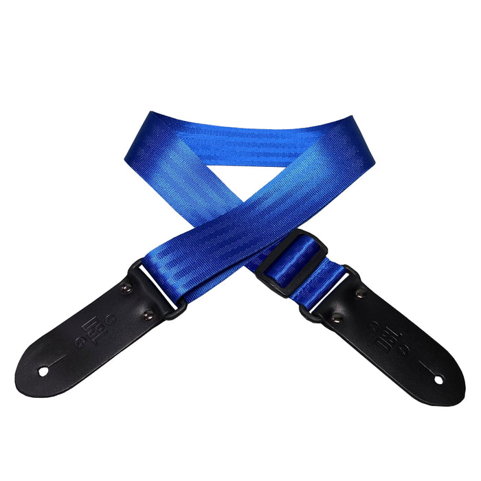 DSL SB20 Seatbelt Guitar Strap - Blue