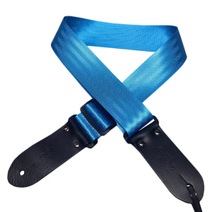 DSL SB20 Seatbelt Guitar Strap - Light Blue