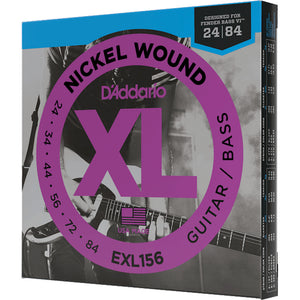 D'Addario EXL156 Bass VI Strings (24-84)