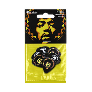 Dunlop Jimi Hendrix '69 Psych Series Aura Mandala Pick Pack