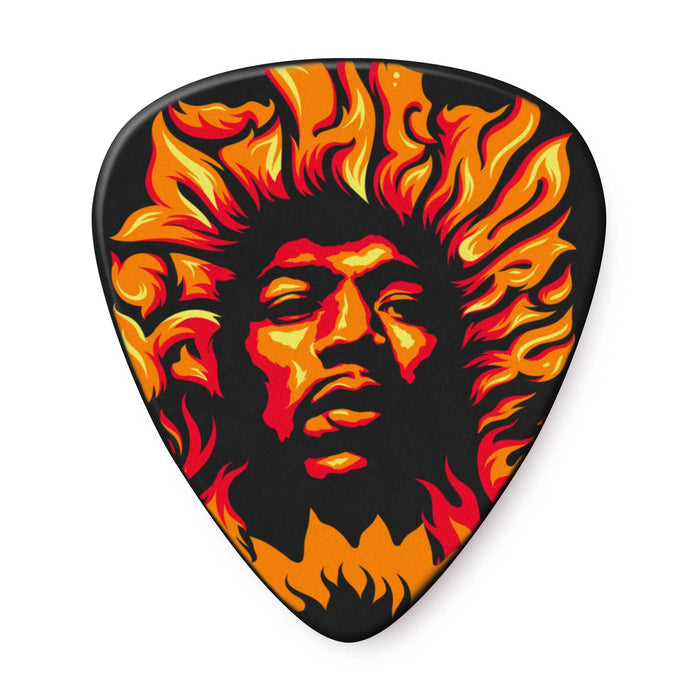 Dunlop Jimi Hendrix '69 Psych Series Voodoo Fire Pick Pack