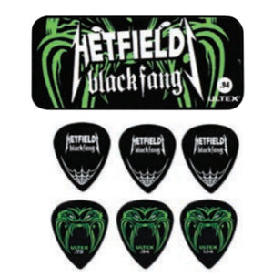 Dunlop James Hetfield Black Fang Pick Tin - 1.14mm