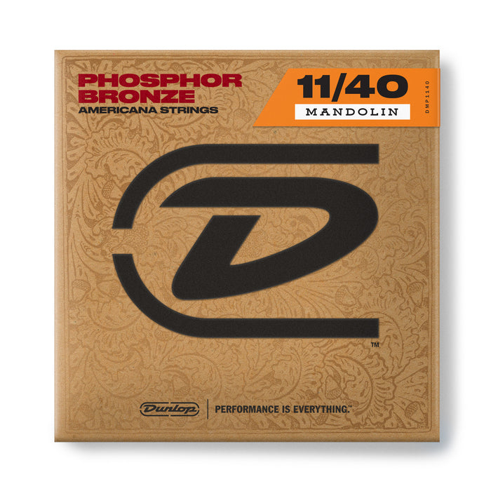 Dunlop DMP1140 Medium Phosphor Bronze Mandolin Strings (11-40)