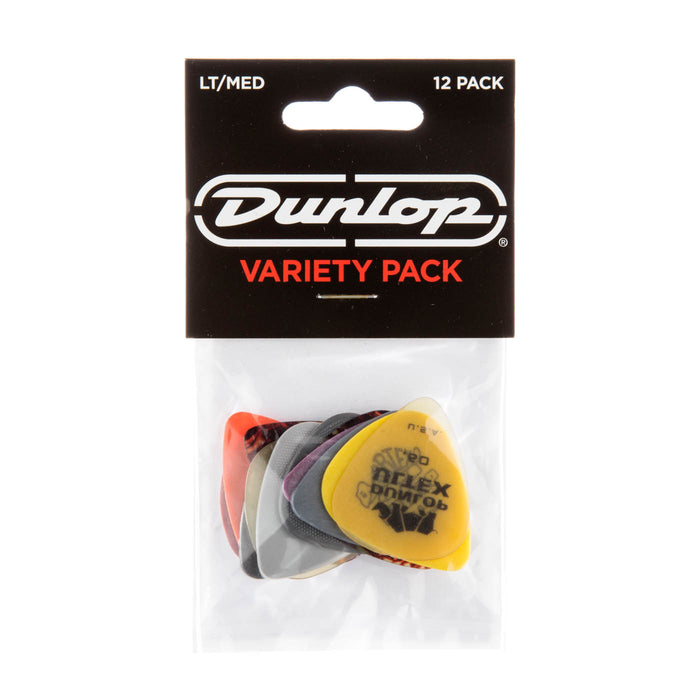 Dunlop 12 Pick Variety Pack - Light/Medium