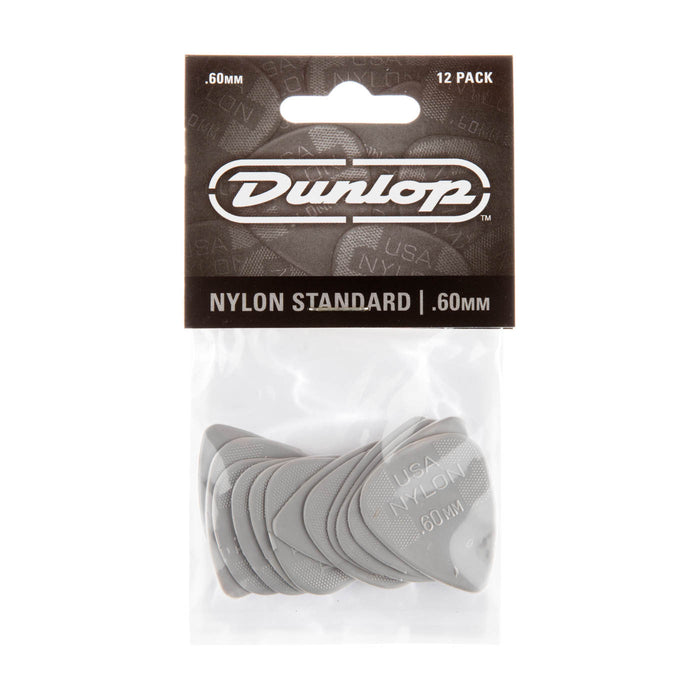 Dunlop Nylon Standard Picks 12 Pack - .60mm