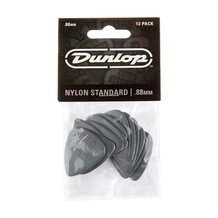 Dunlop Nylon Standard Picks 12 Pack - .88mm