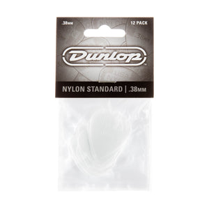 Dunlop Nylon Standard Picks 12 Pack - .38mm - Downtown Music Sydney