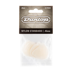 Dunlop Nylon Standard Picks 12 Pack - .46mm - Downtown Music Sydney