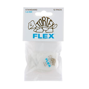 Dunlop Tortex Flex Standard Picks 12 Pack - 1.00mm Blue - Downtown Music Sydney