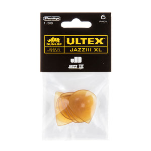 Dunlop Ultex Jazz III XL Picks 6 Pack - 1.38mm - Downtown Music Sydney