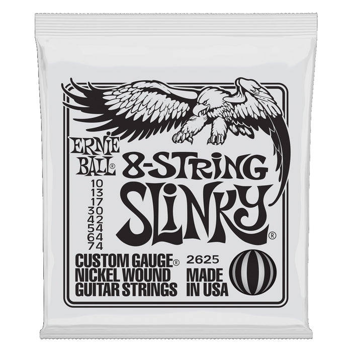 Ernie Ball 8-String Slinky Electric Guitar Strings (10-74)