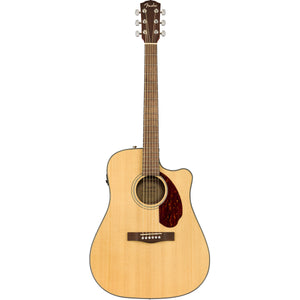 Fender CD-140SCE Acoustic/Electric Guitar - Natural with Case