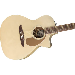 Fender Newporter Player Acoustic/Electric Guitar - Champagne