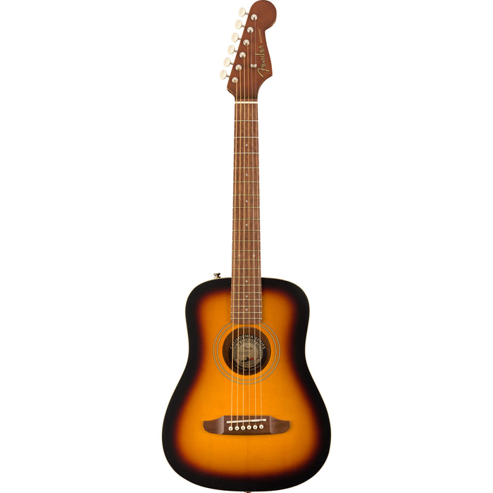 Fender Redondo Mini Acoustic Guitar with Bag - Sunburst